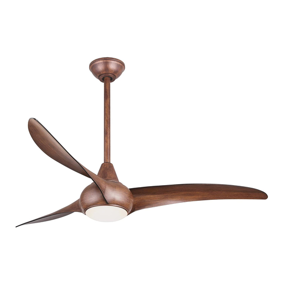 Minka-Aire Light wave F844 Instruction Manual