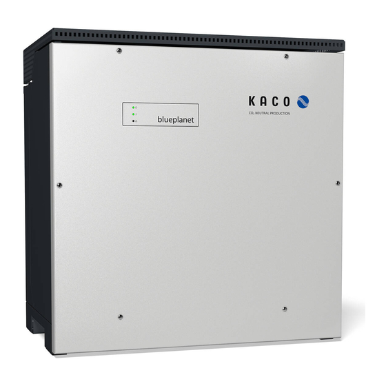 Kaco blueplanet 92.0 TL3 XL Manual