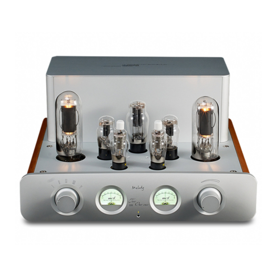 Melody Everest211 Tube Amplifier Manuals