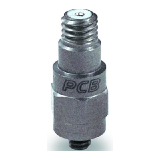 PCB Piezotronics JM352C68 Installation And Operating Manual