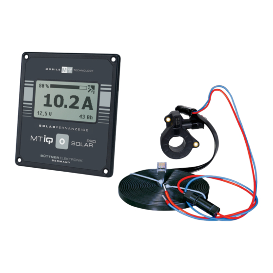 MT iQ SolarPro Instruction Manual