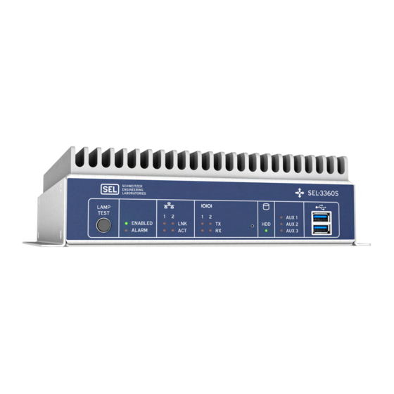 Sel -3360-2 Manual