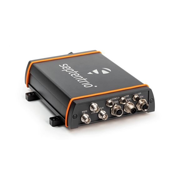 SEPTENTRIO AsteRx-U3 User Manual