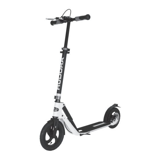 Hudora 14015 Instructions On Assembly And Use