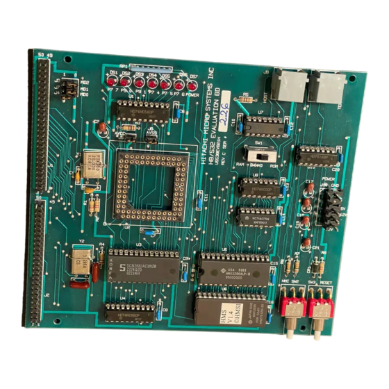 Hitachi H8/532 Hardware Manual