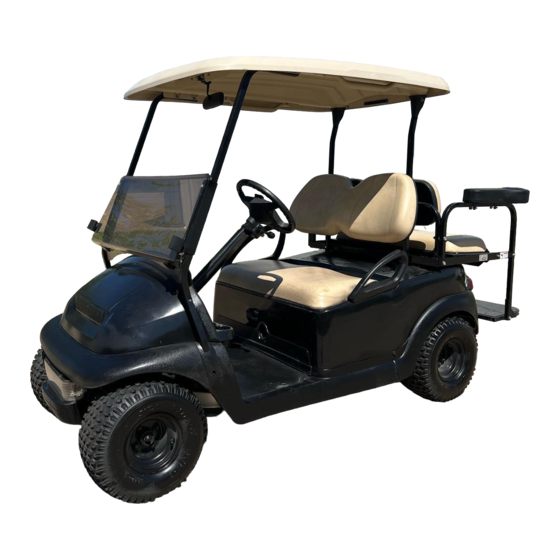 Club Car Electric Precedent 2008 Manuals