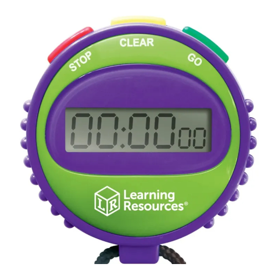 Learning Resources Simple 0808 Quick Start Manual