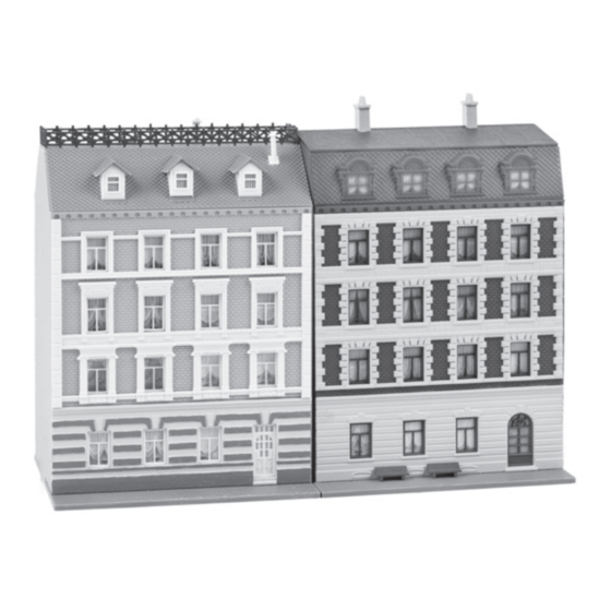 Faller 2 RENOVATED TOWN HOUSES Manual