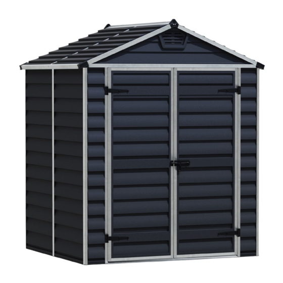 Palram Canopia SKYLIGHT 6x5 How To Assemble