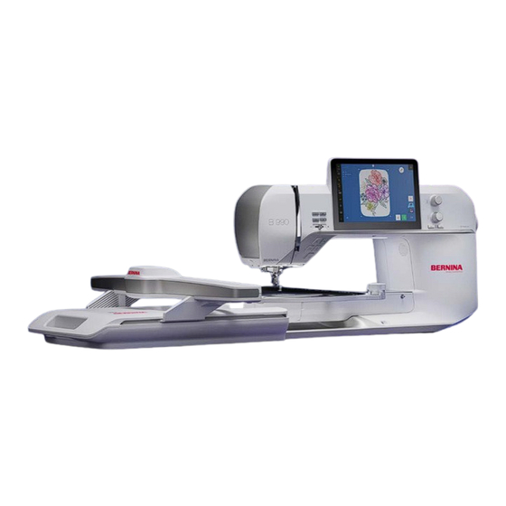 Bernina 990 User Manual