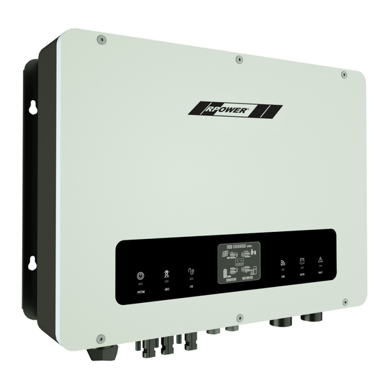 RPower PV-HYWR-4KW-3P-02-WIFI User Manual