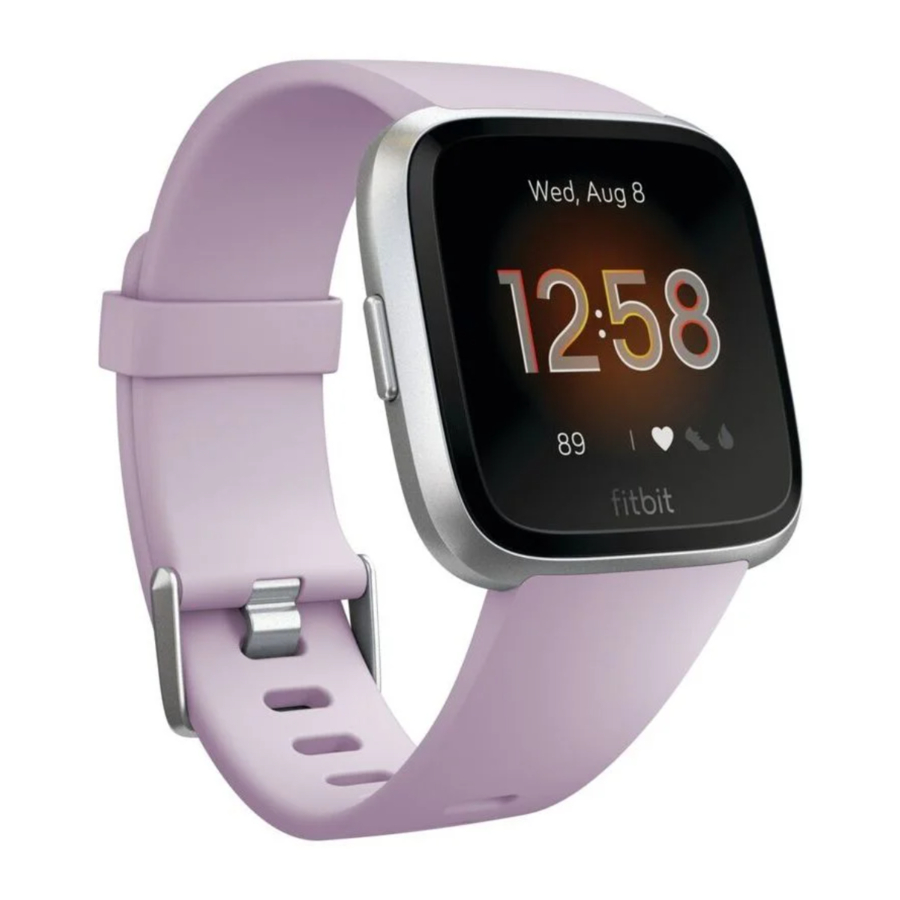 Fitbit Versa Lite Manual