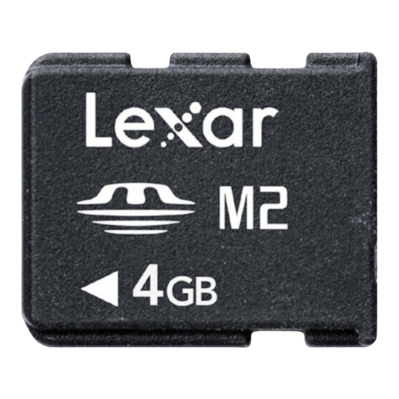 Lexar GAMING MEMORY STICK M2 - DATASHEET REV A Datasheet