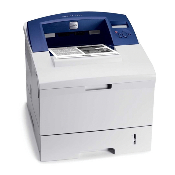 Xerox 3600B - Phaser B/W Laser Printer Install Instructions