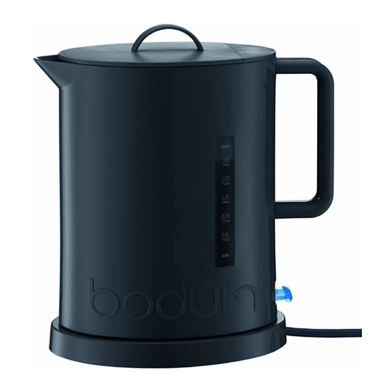 Bodum 5500 Instructions For Use Manual