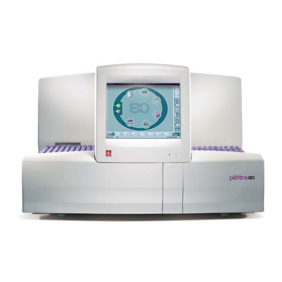 HORIBA ABX PENTRA 80 RAA022AA Technical Manual