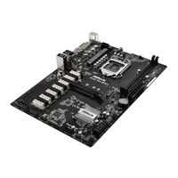ASROCK H110 Pro BTC+ Specifications & Instructions