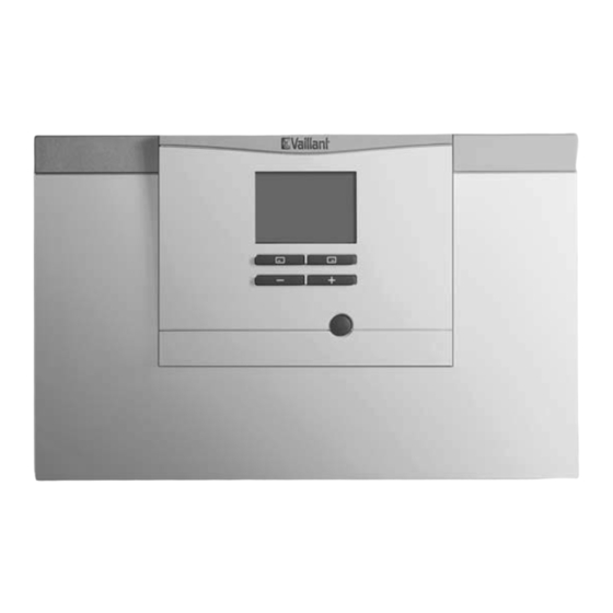 Vaillant VWZ AI Operating Instructions Manual