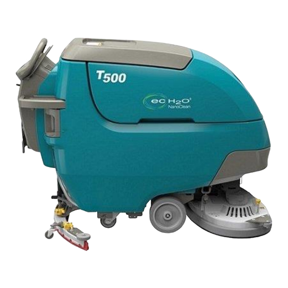 Clemas & Co TENNANT T500 Operator's Manual