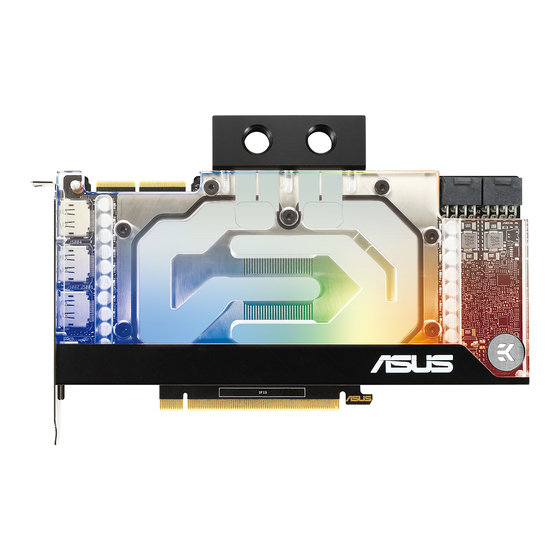 ekwb EK-Classic GPU Water Block RTX 3080/3090 D-RGB Installation Manual