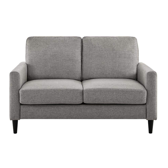 Dorel Living LOVESEAT DA7567LS-A Manuals