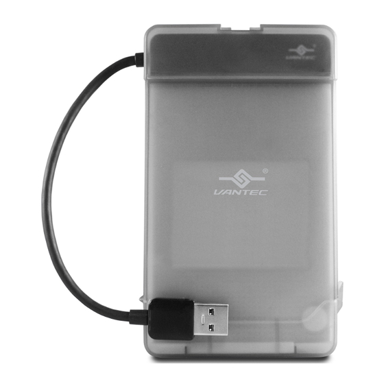 Vantec CB-STU3-2B Installation Manual