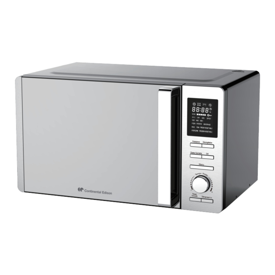 CONTINENTAL EDISON CEMO25SG13S3 Manual
