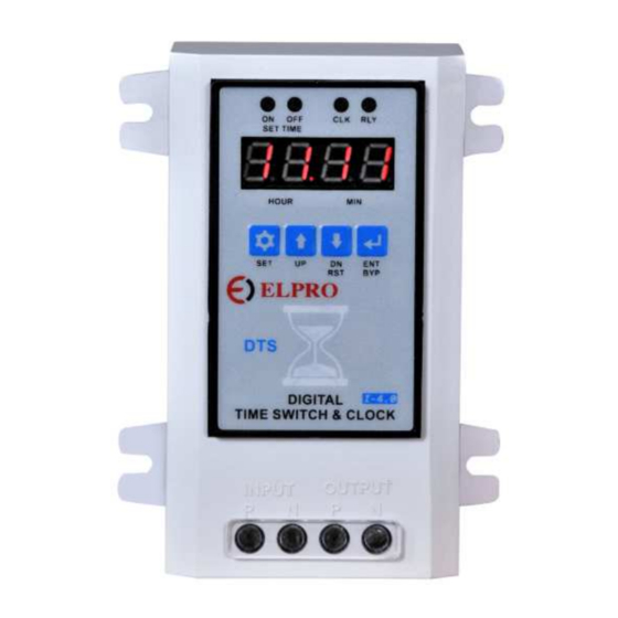 ELPRO DTS-SOLAR Operating Manual