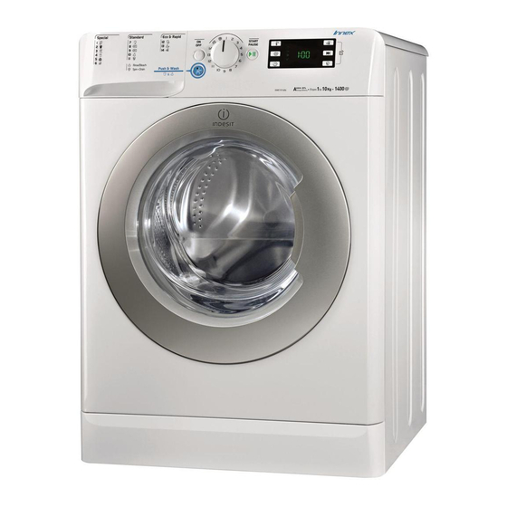 Indesit XWE 101484 Instructions For Use Manual