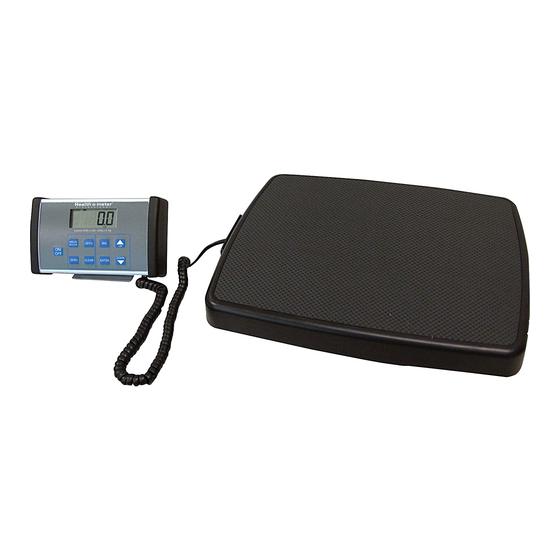 Health O Meter Professional 498KL Calibration