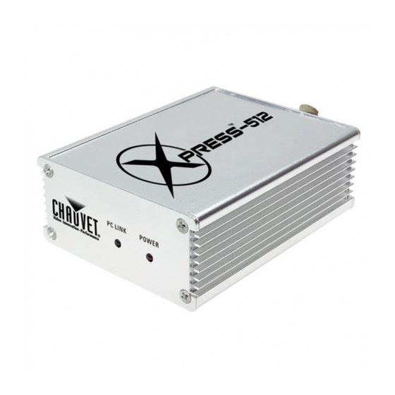 Chauvet XPress-512 User Manual