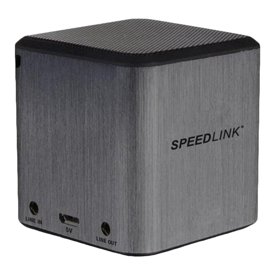 SpeedLink SL-8900-GY-01 Quick Install Manual