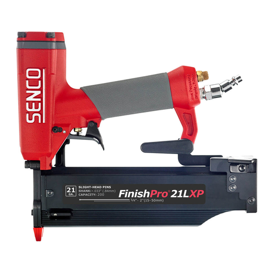 Senco FinishPro 23SXP Operating Instructions Manual