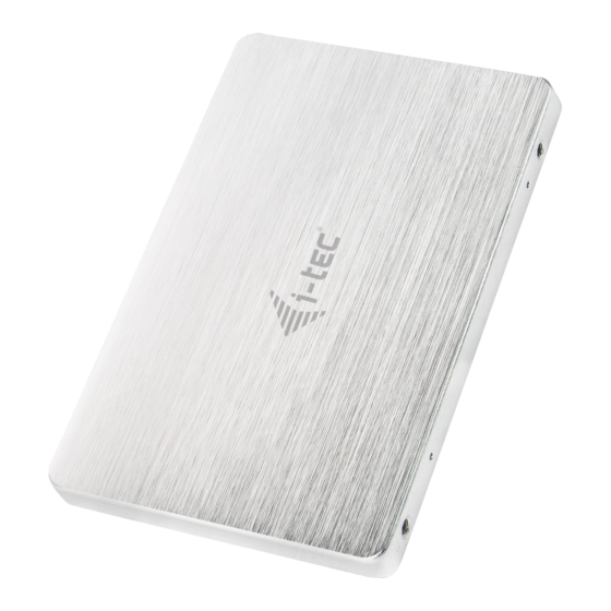 i-tec M2SATA Manuals