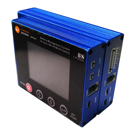 User Manuals: Chargery BMS8T Series Management System