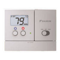 Daikin TSTATD2100-2 Owner's Manual And Installation Instructions