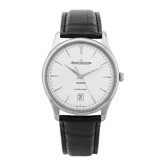 Jaeger-leCoultre Master Ultra Thin Date Manual