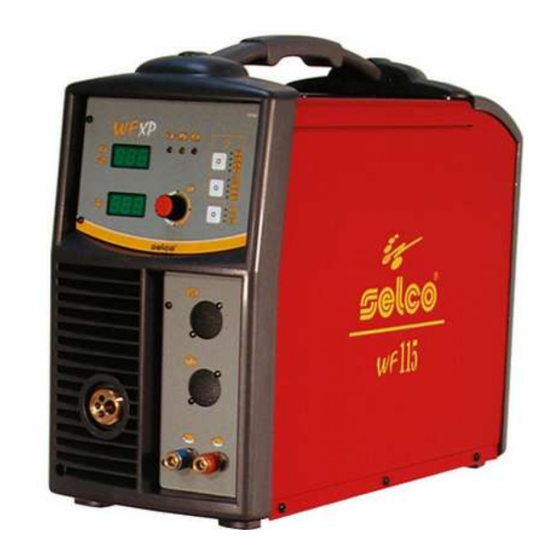 Selco WF 115 XP Instruction Manual