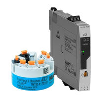 Endress+Hauser iTEMP TMT82 HART 7 Special Documentation