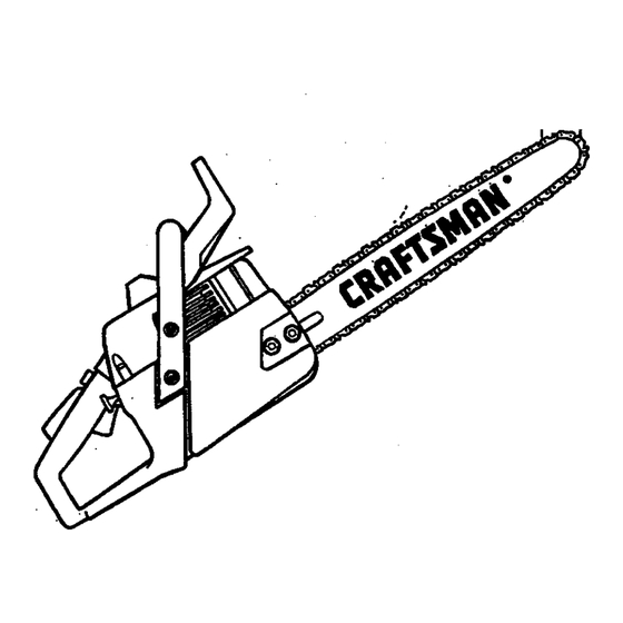 Craftsman 358.351560 Operator's Manual