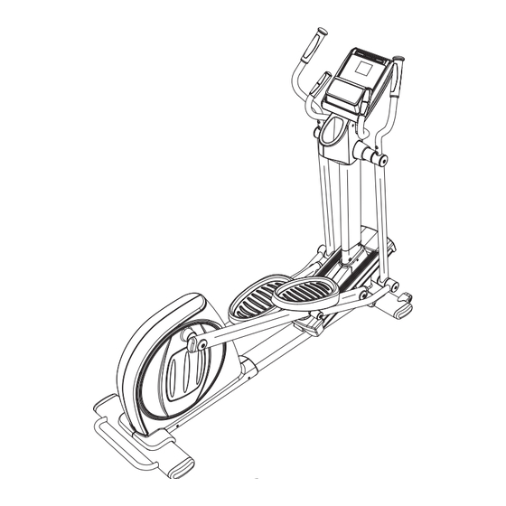 NordicTrack 1300 Elliptical Manual