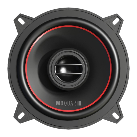 MB QUART RKM113 User Manual