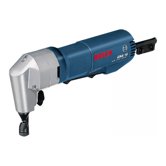 Bosch GNA 16 Professional Original Instructions Manual