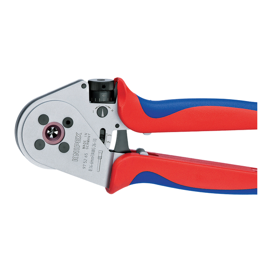 KNIPEX 97 52 63 Owner's Manual