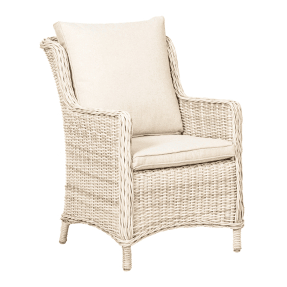 Royalcraft Weather Shield Seychelles Comfort Chair Manual