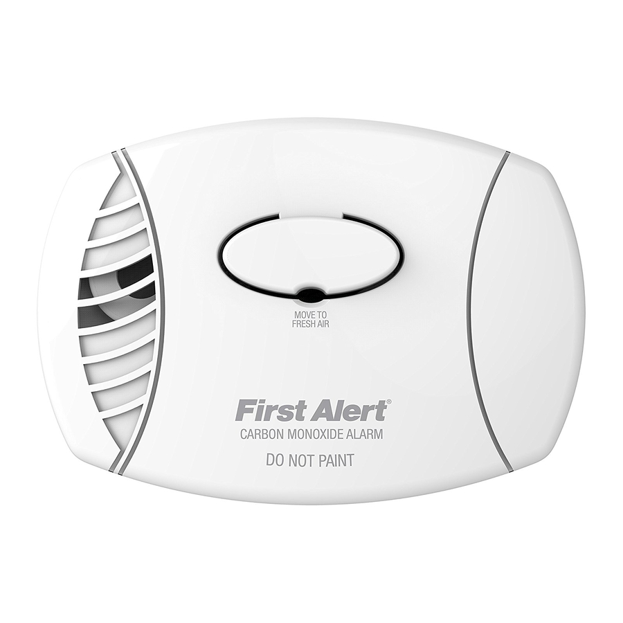 First Alert  CO400 User Manual