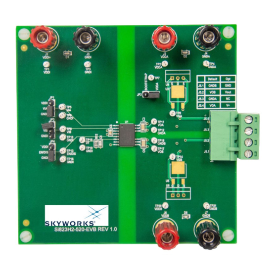 Skyworks Si823H Series User Manual
