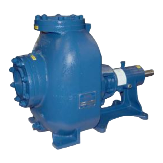 GORMAN-RUPP PUMPS 84B3-B Installation, Operation, And Maintenance Manual With Parts List