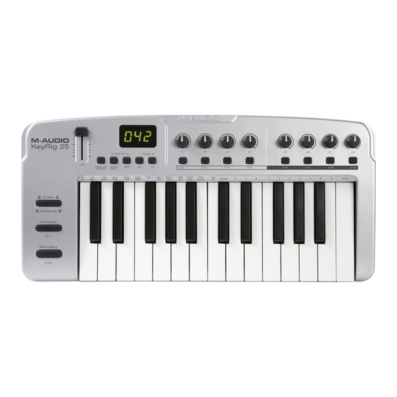 Avid Technology KeyRig 25 Testing