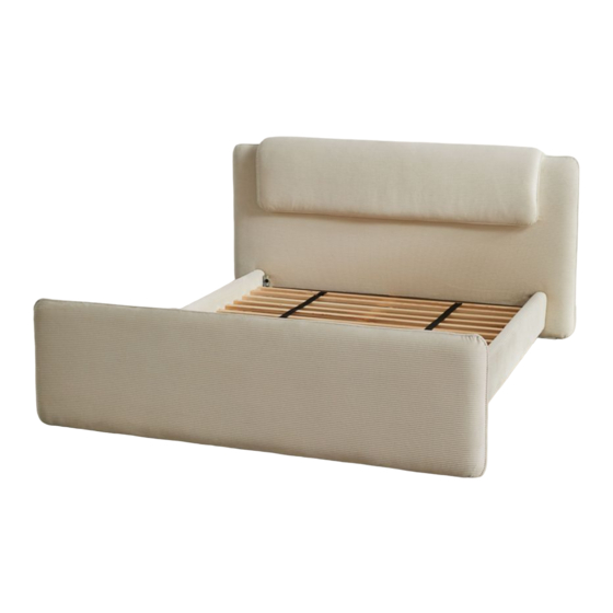 URBAN OUTFITTERS Sanna Queen Bed Assembly Instructions